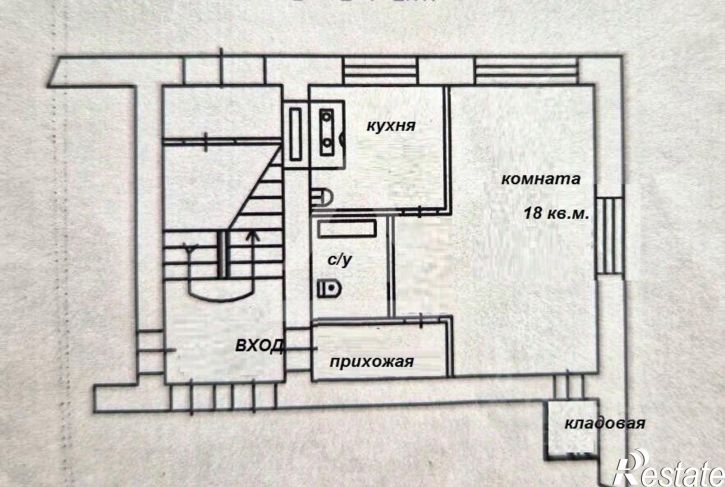 1-комн квартира улица Хохрякова, 9,  д. 9