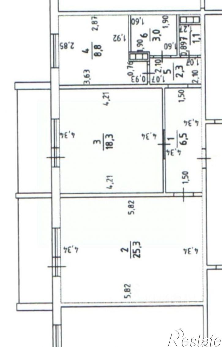 2-комн квартира улица Калинина, 17А,  д. 17А