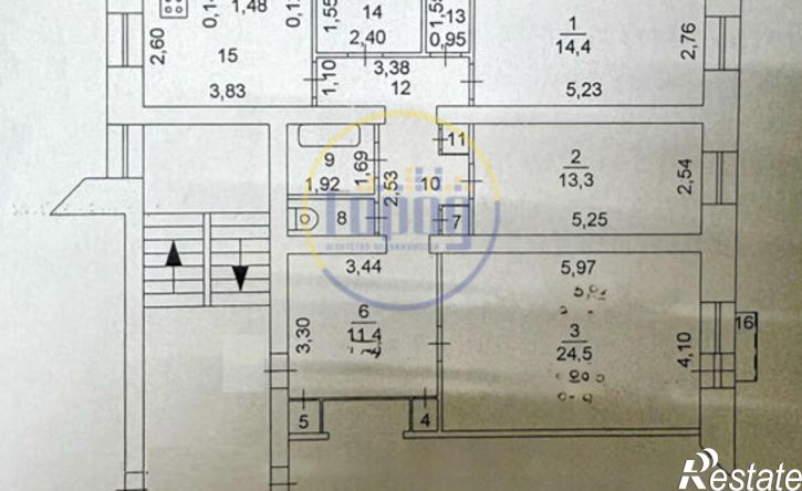 3-комн квартира Копейск, улица Ленина, 38