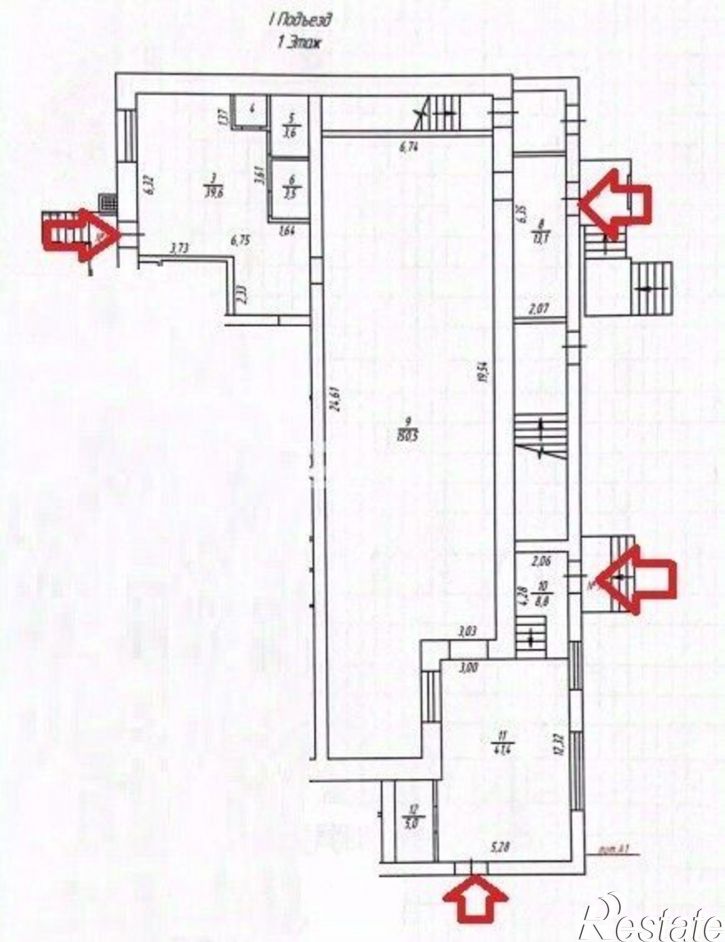 Торговое помещение ул Петра Томилова, 15Б,  д. 15Б