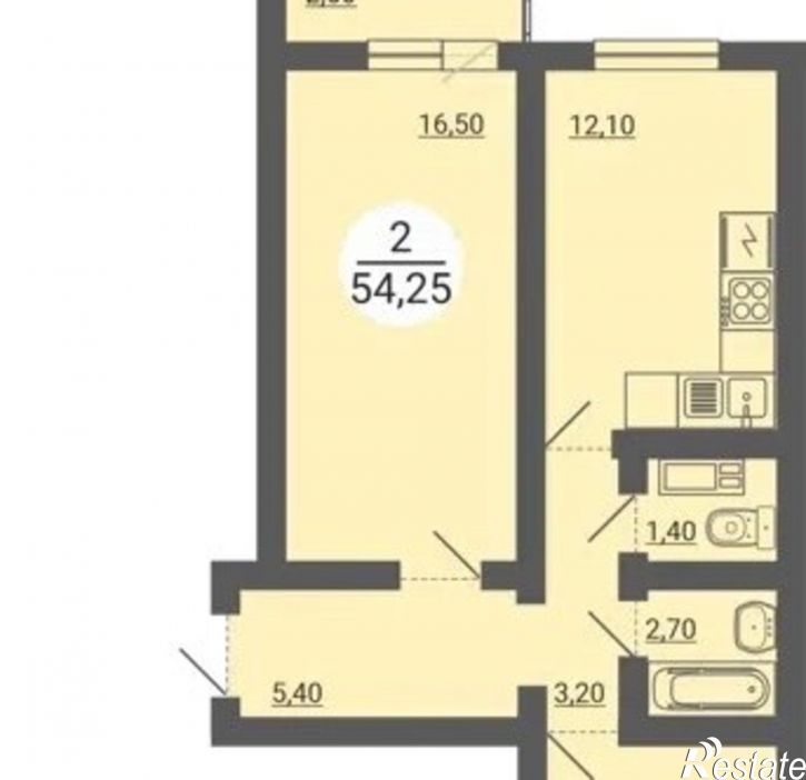 2-комн квартира ул Короленко, 4В,  д. 4В
