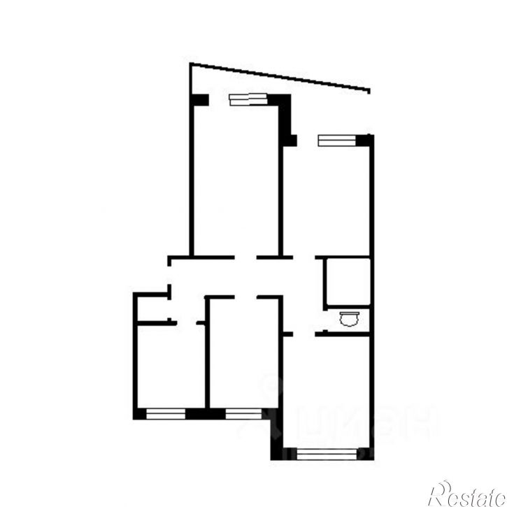 4-комн квартира Коммунистический пр-кт, 39,  д. 39
